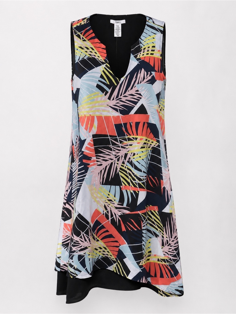 Bar III NWT sleeveless abstract dress, XS